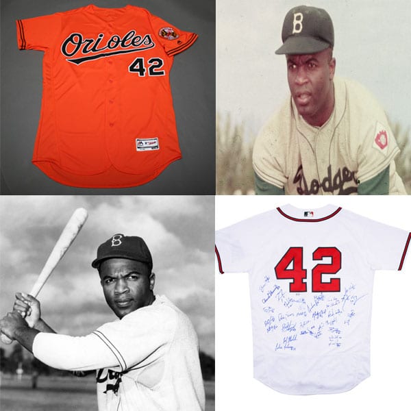 Jackie Robinson #42 commemorative Jerseys signed by every MLB