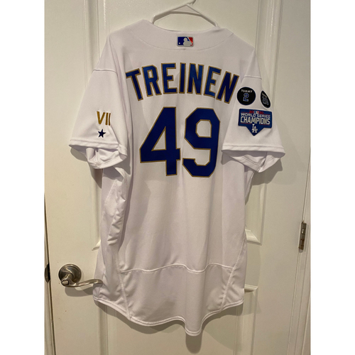 dodgers jersey with gold